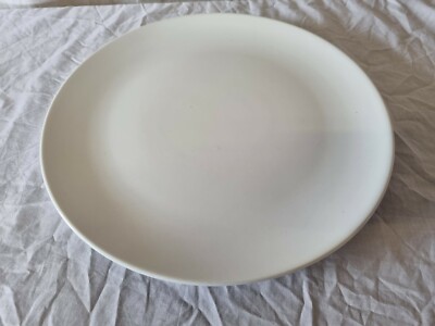 Ikea 32cm White Large Round Platter Serving Dish Ref: 15660