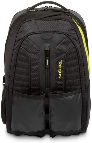 Targus Work Play Rackets Black/Yellow Sports Bag Tennis Equipment Backpack - 第 1/9 張圖片