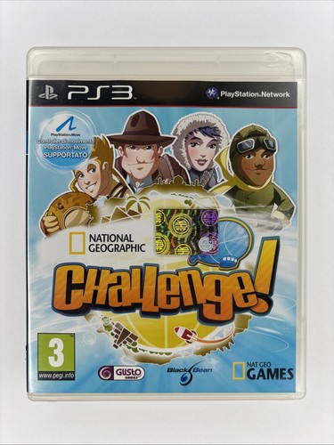 National Geographic Challenge! PS3 PLAYSTATION 3 Cib Complete Italian Pal Eng