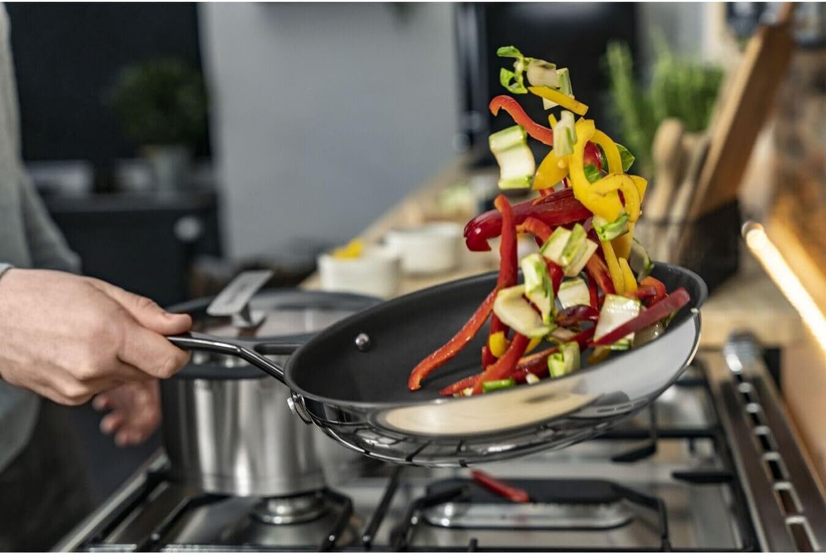 ZWILLING Bella Sera Rose Gold Frying Pan 9.4in Stainless