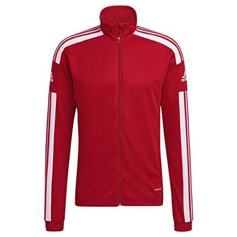 (TG. XL) adidas Squadra 21 Training Track Tracksuit Jacket Giacca, rosso - bianc