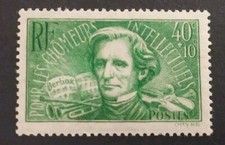 SORTI ALBUM TIMBRE 1936 CHOMEURS INTELLECTUELS 331 H BERLIOZ NEUF** MNH LUXE