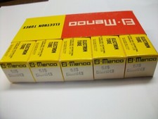 SLEEVE OF 5 EL-MENCO 5J6 / 5MHH3 TUBES