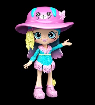 FAITH FEATHERS Happy Places Shopkins Rainbow Beach Toy Doll