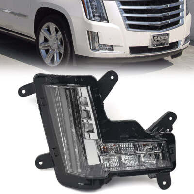 For 2015-2020 Cadillac Escalade LED Fog Light Lamp w/ Crash Brake Passenger Side