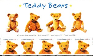 5 teddy bears