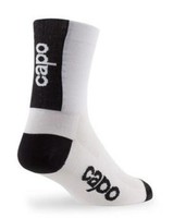Capo Euro Coolmax 12cm Cycling Bike Socks | White | Large, Xl Capo Euro Coolmax 12cm Cycling Bike Socks | White | Large, Xl