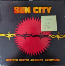 Sun City Artists United Against Apartheid Vinyl Record VG+/VG MTL 1001 1985 1st
