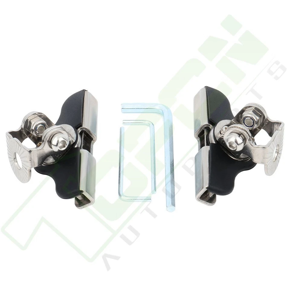 2X Soporte de abrazadera de campana de pilar A Luz de trabajo Universal Barra LED Soporte de montaje Offroad Foto 4 de 4