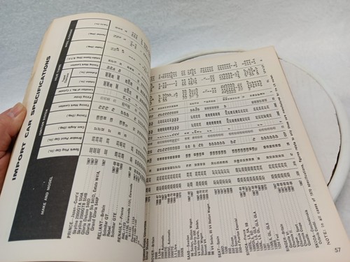 Chiltons service handbook factory service bulletins working specs 1971 Vintage - Picture 8 of 11