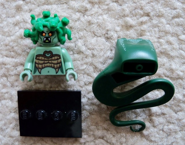 lego medusa minifigure