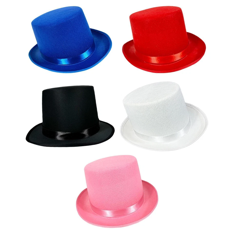 Top Hat Classic Ceremonial Non Woven for Themed Parties Festival Nightclub - Image 2 of 2