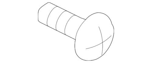 Tornillo de ensamblaje de espejo para Ford Focus 2012-2018 (N/P W716605-S450)