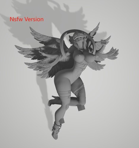 1/24 1/18 Angewomon Digimon unbemalt ungebaut 3D Druck Modell Garage Bausätze - Bild 5 von 6