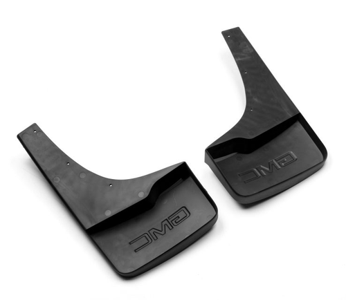 2014-2019 GMC Sierra Rear Molded Black Mud Flap Guard Kit new GM OEM Accessory - Picture 2 of 3