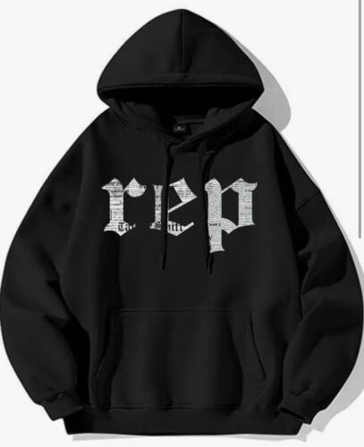 Taylor Swift L/G Reputation Black Hoodie Album Merch Rep Unisex Adult Large NEW