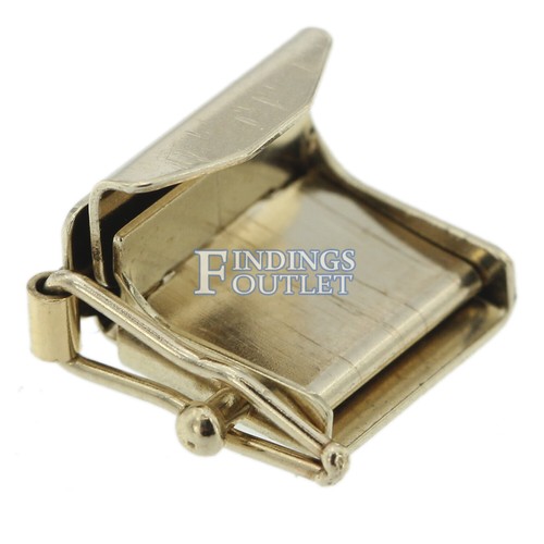 14K White Gold Box Lock Clasp Male & Female Figure 8 Complete Set ALL SIZES USA - Picture 30 of 42
