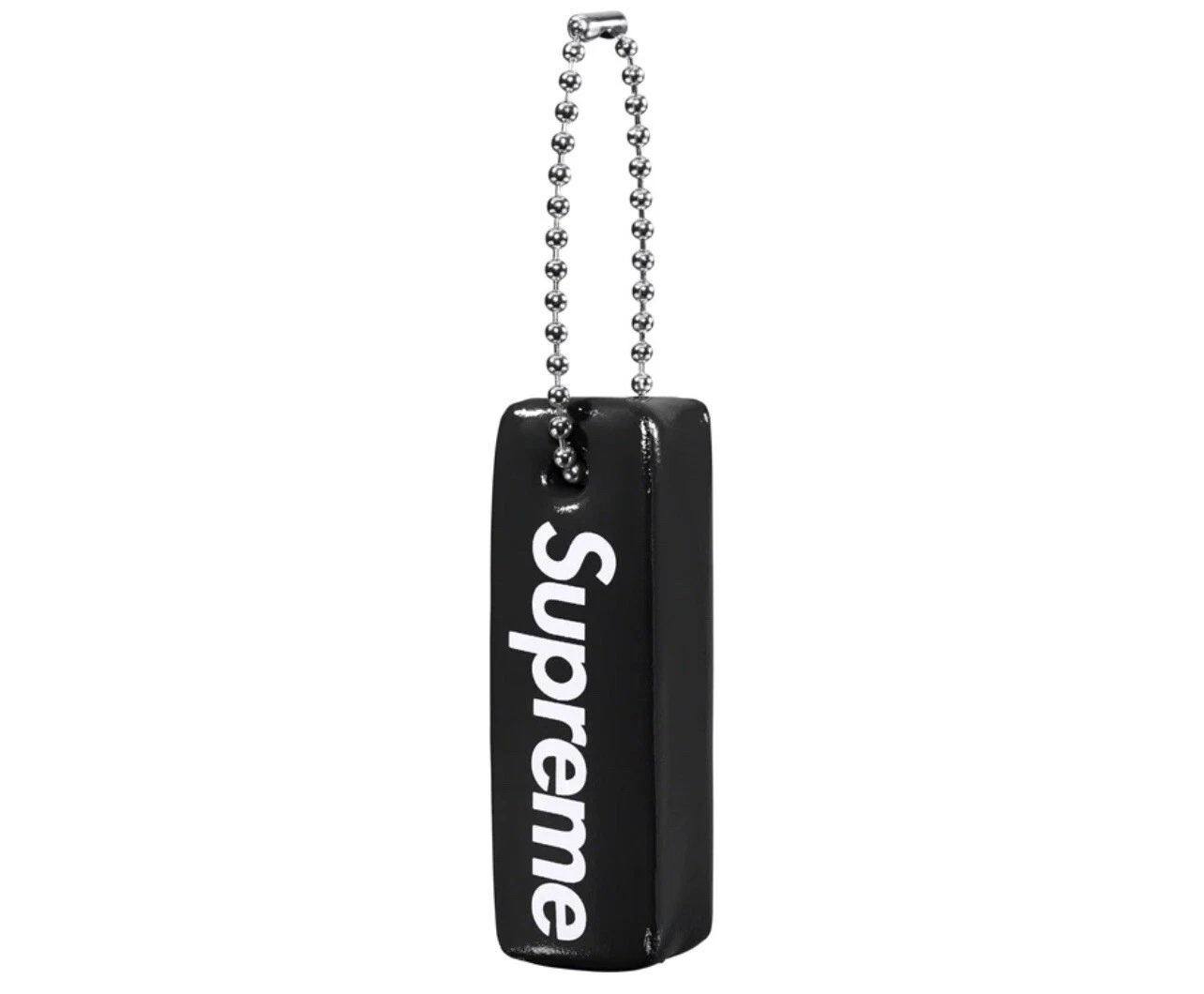 Porte clés flottant suprême boîte noire FW23 logo bateau natation surf TOUT NEUF