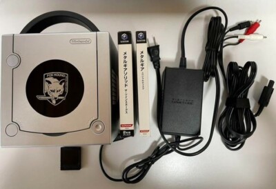 Gamecube METAL GEAR SOLID Console System THE TWIN SNAKES PREMIUM