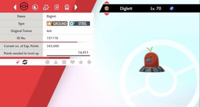 Pokemon Schwert & Schild Shiny Alolan Diglett 6IV Max EVs