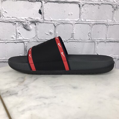 Nike Offcourt Slide MLB Boston Red Sox Mens Black & Red 