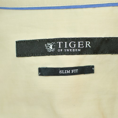 Tiger of Sweden Slim Fit Men's Button Up Formal Dress Shirt Long Sleeve Size 40 - Picture 5 of 6