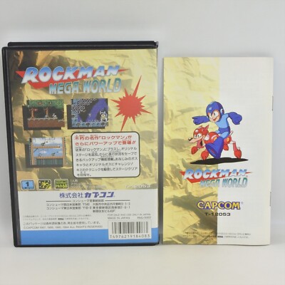 ROCKMAN MEGA WORLD Megaman Mega Drive Sega 2238 md | eBay