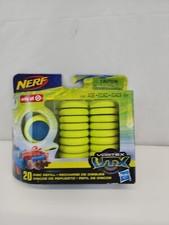 NERF Vortex VTX 20 Disc Rounds Refill Pack - Soar  Ricochet NEW Hasbro