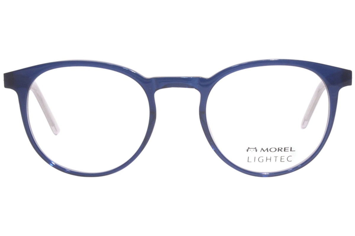 Morel Lightec 30256L BG06 Eyeglasses Frame Men's Blue Full Rim