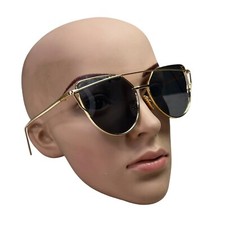 Sojos Vision Aviator Sunglasses Gold Tone New Open Box SJ1030C3