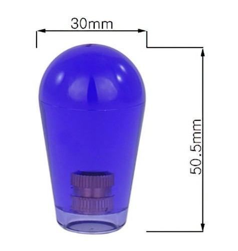 Samducksa Translucent Crown DX Bat Top Handle compatible Sanwa Seimitsu Zippy - Picture 2 of 6