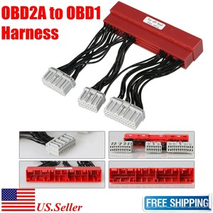 OBD0 to OBD1 Conversion ECU Jumper Harness Adapter for Honda Civic Accord Acura