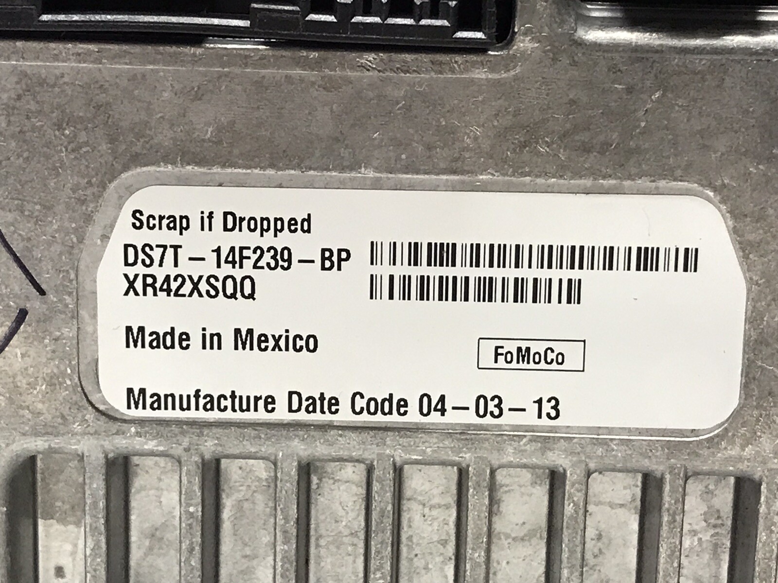 2013 Ford Fusion Radio Screen Navigation Sync 3 Module DS7T-14F239-BP "G045D"