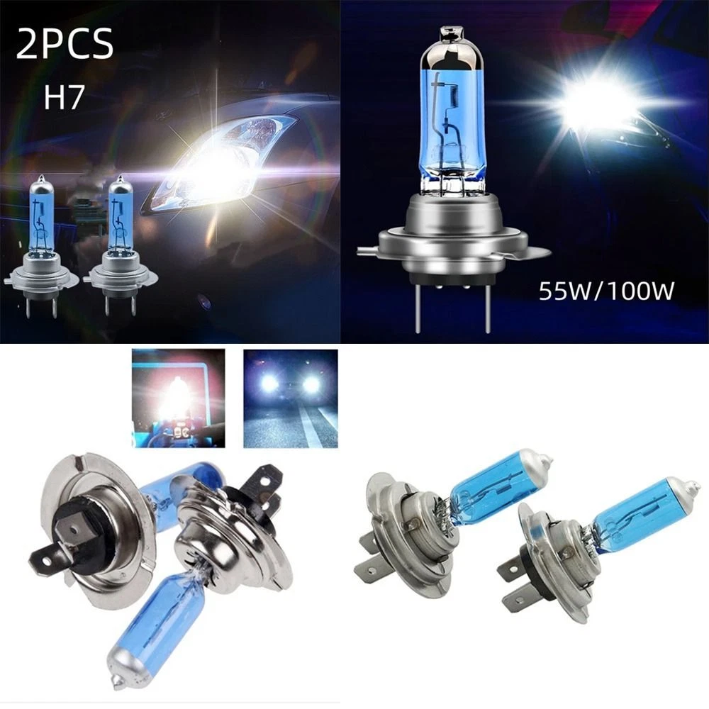 Headlamp White Super Bright Car Headlight Platinum Halogen Bulb