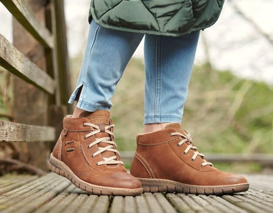 Josef Seibel Shoes Germany Waterproof Topdry Tex Leather