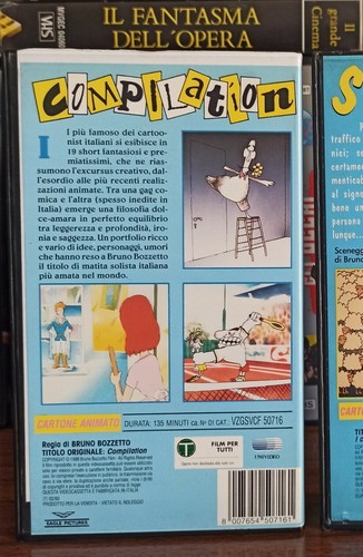 VHS COMPILATION - Bruno Bozzetto 1988 VIVIVIDEO 1993 - Imagen 3 de 3