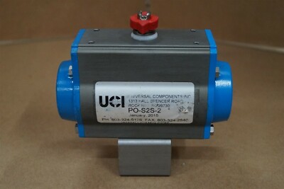UCI PO/S2S-2 Pneumatic Valve Actuator PO-S2S-2 with Bracket