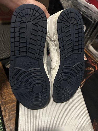 Size 11-Air Jordan 1 Retro CO.JP 2001 White Navy With Og Box 136060-111 Rare - Picture 5 of 8
