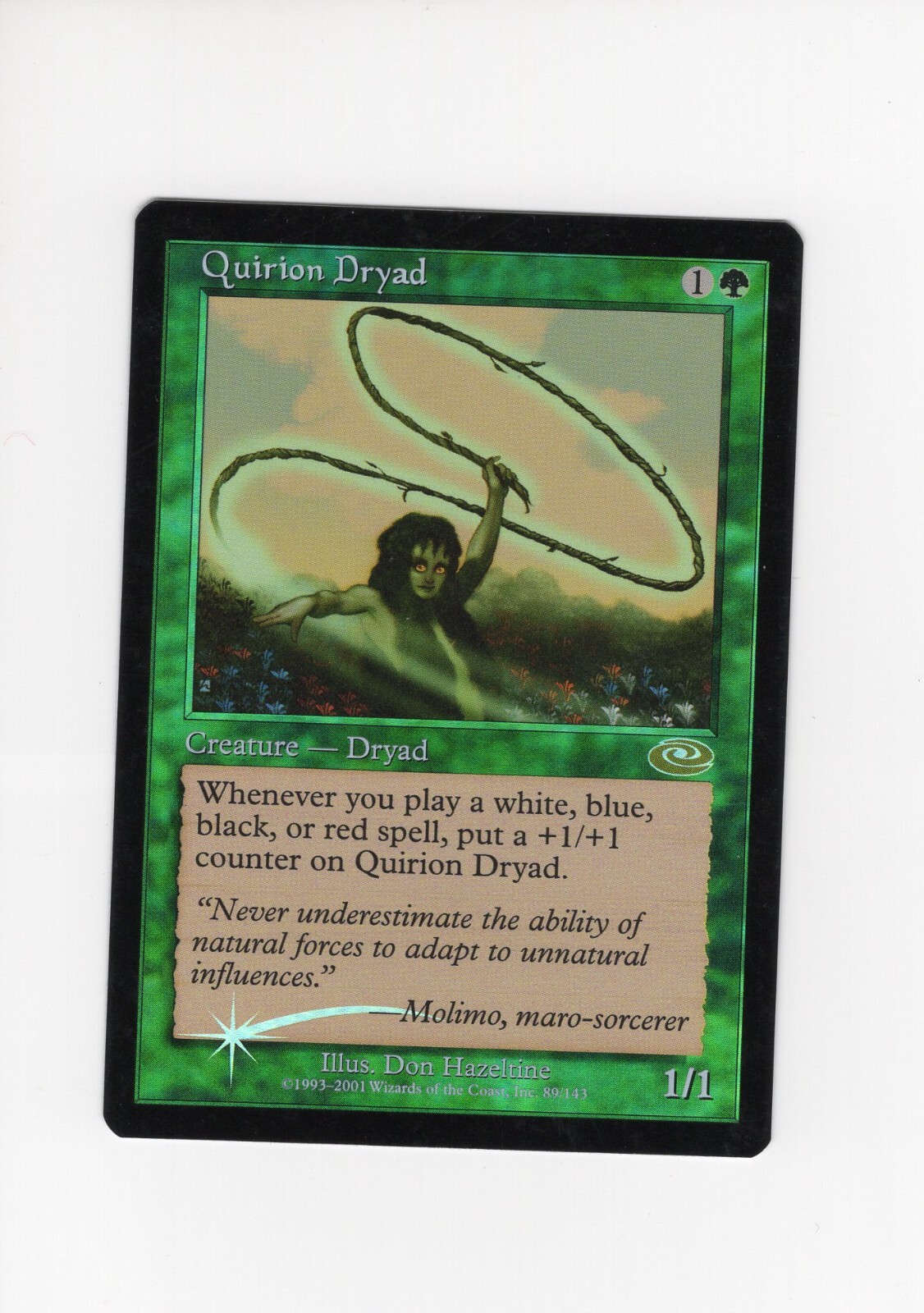 Quirion Dryad Planeshift MT/NM FOIL MTG Magic the Gathering