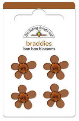 Doodlebug Designs Braddies Bon Bon Blossoms, NEW