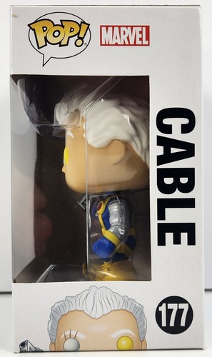 Funko Pop X-men Cable #177 Marvel Comics Vinyl Figure Bobblehead  - Picture 3 of 7