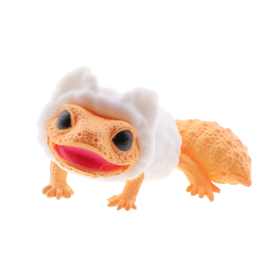 Cute Blind Box Leopard Lizard Pajamas Mini Figure 1 Random Capsule Toy ...