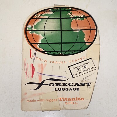 Vintage Sears Roebuck Forecast Luggage Keys Full Set of 5 Replacement Keys