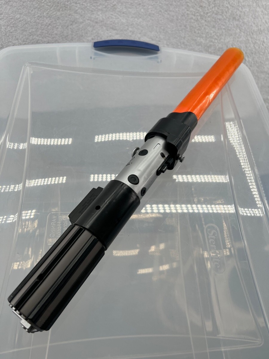 Hasbro Star Wars Darth Vader Lightsaber 1996 Sith Toy Orange Sword