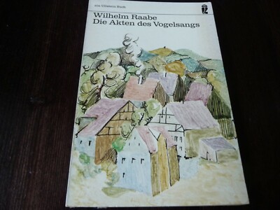 Taschenbuch /Die Akten des Vogelsangs von Wilhelm Raabe (sehr alt)