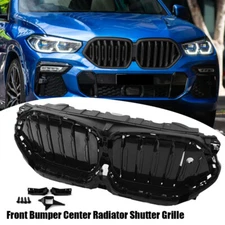 For 2020-22 BMW X6 G06 M50I FRONT ACTIVE SHUTTER AIR INLET GRILLE GRILL COVER