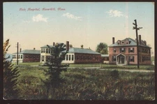 Postcard HAVERHILL Massachusetts/MA  Hale Hospital Buildings view 1907
