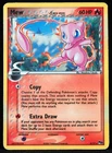 Mew Delta Species #3/17 MP Inverted Back & Additional Ink Pokemon Card
