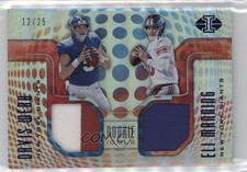 2017 Panini Illusions Blue 12/25 Eli Manning Davis Webb #RI-4 8gd
