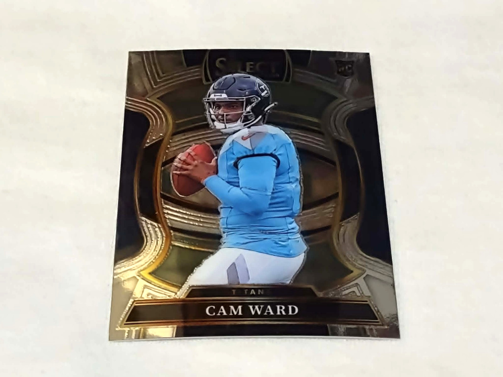 Cam Ward 2025 Panini Select Rookie Card #26 Base Set Tennessee Titans